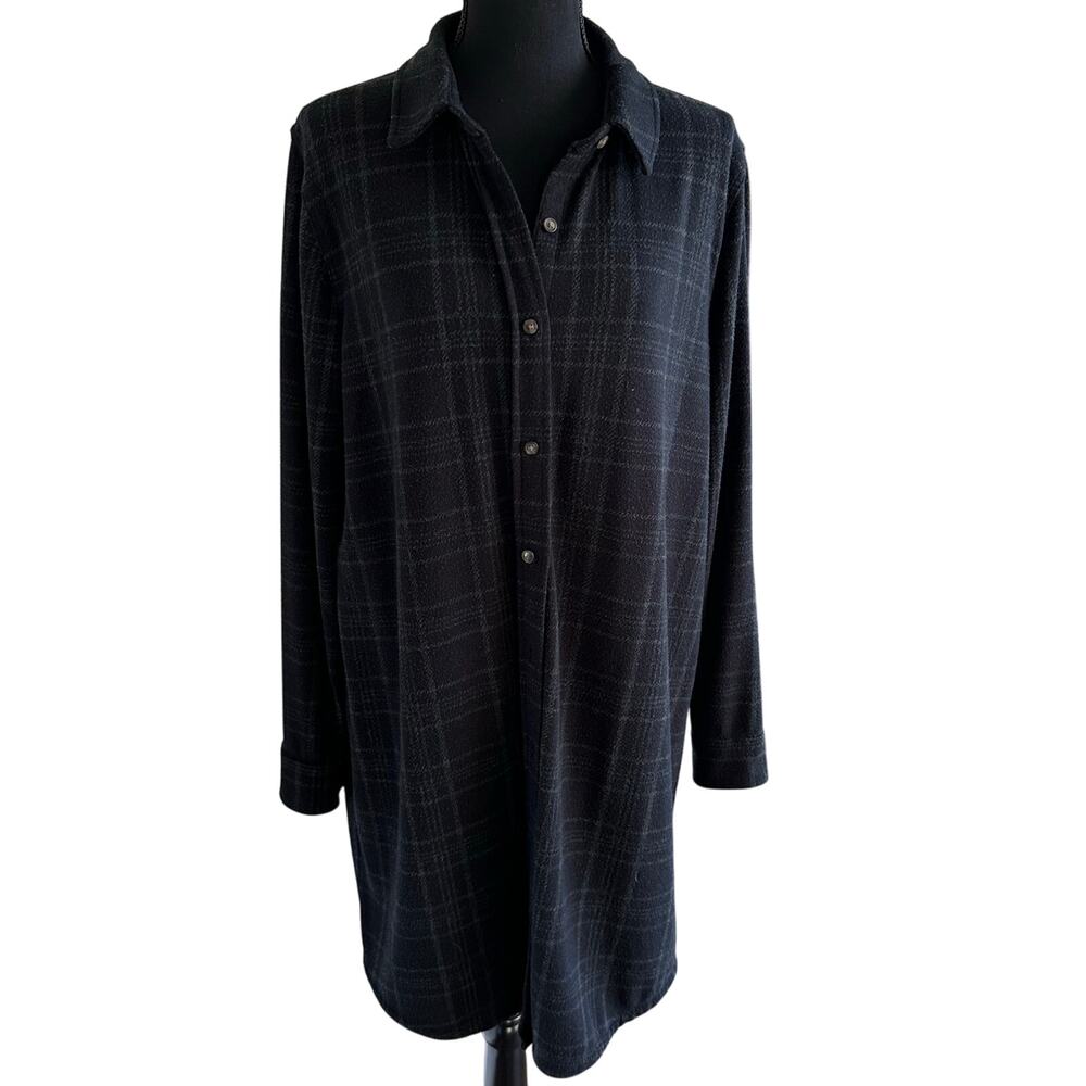 Flaherty Legend Shirt Dress - Heather Twill - XL - Picture 3 of 10